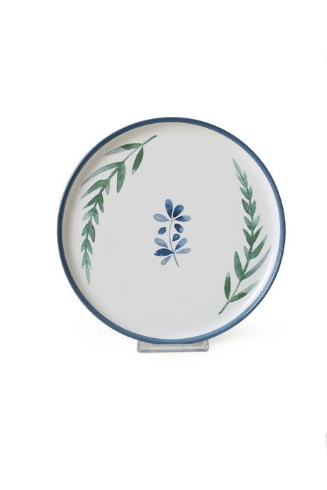 Hermia Juego de Servir Pasteles de 6 Piezas - Blanco, Azul y Verde Hermia Juego de Servir Pasteles de 6 Piezas - Blanco, Azul y Verde